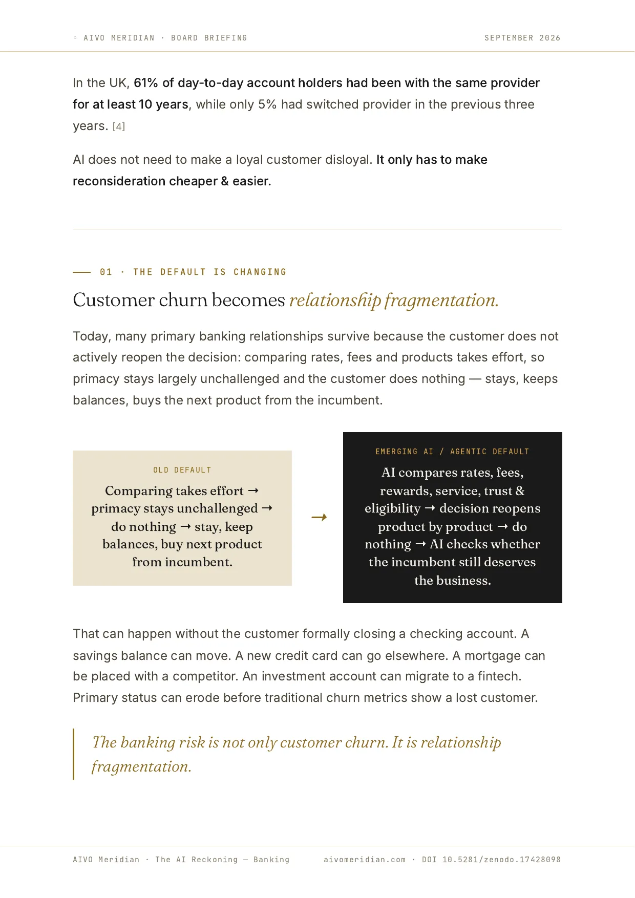The AI Reckoning — Banking — page 2 of 12