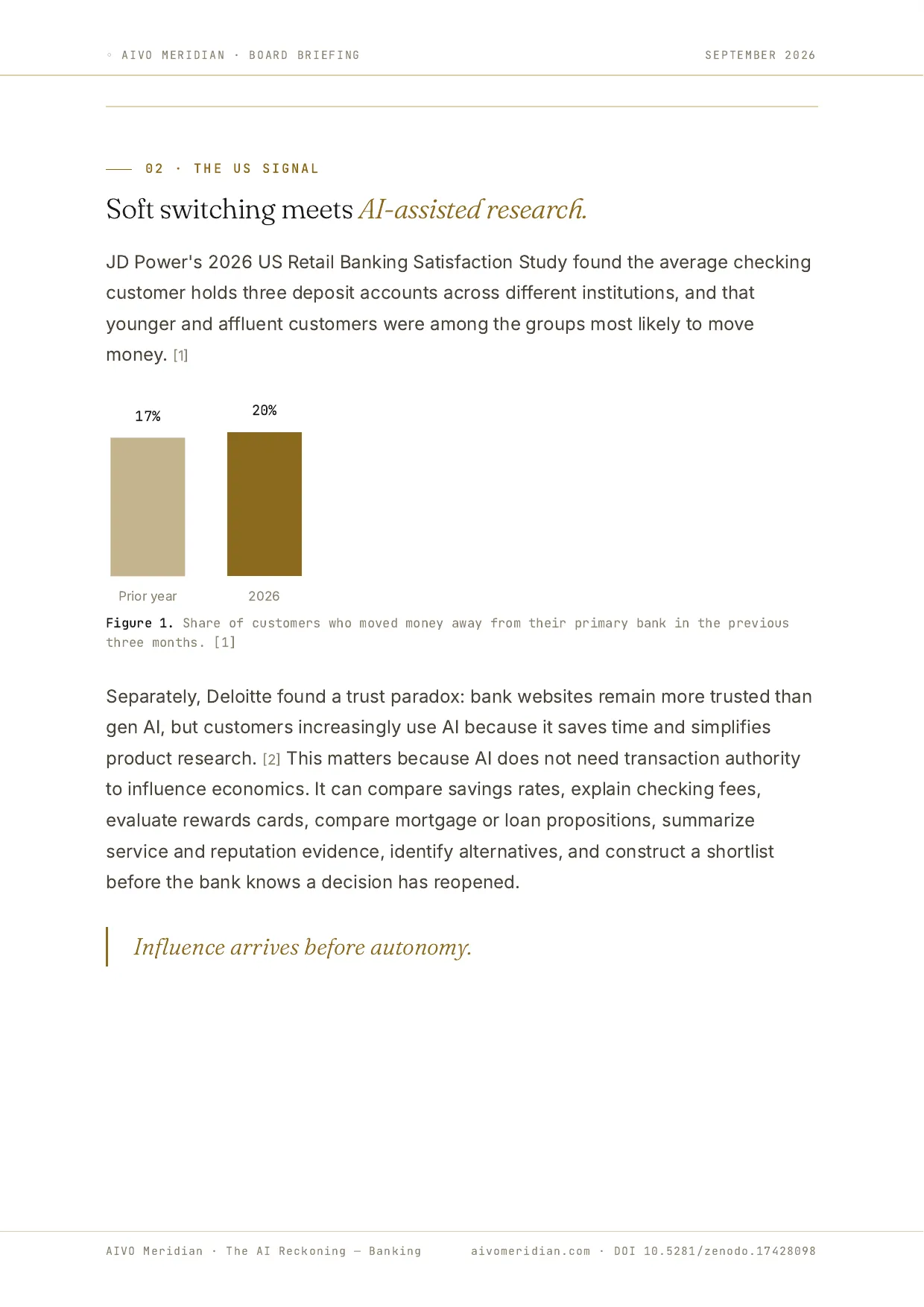 The AI Reckoning — Banking — page 3 of 12