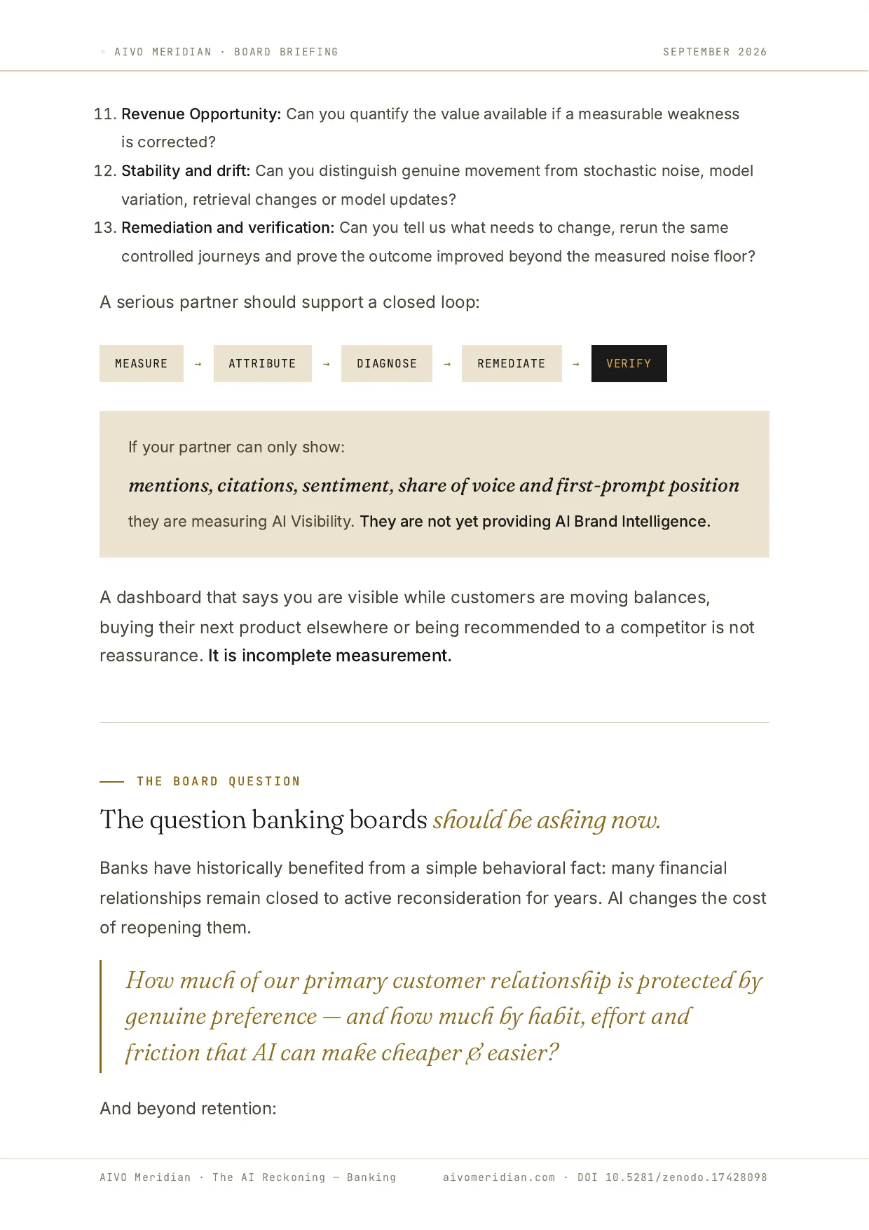 The AI Reckoning — Banking — page 10 of 12