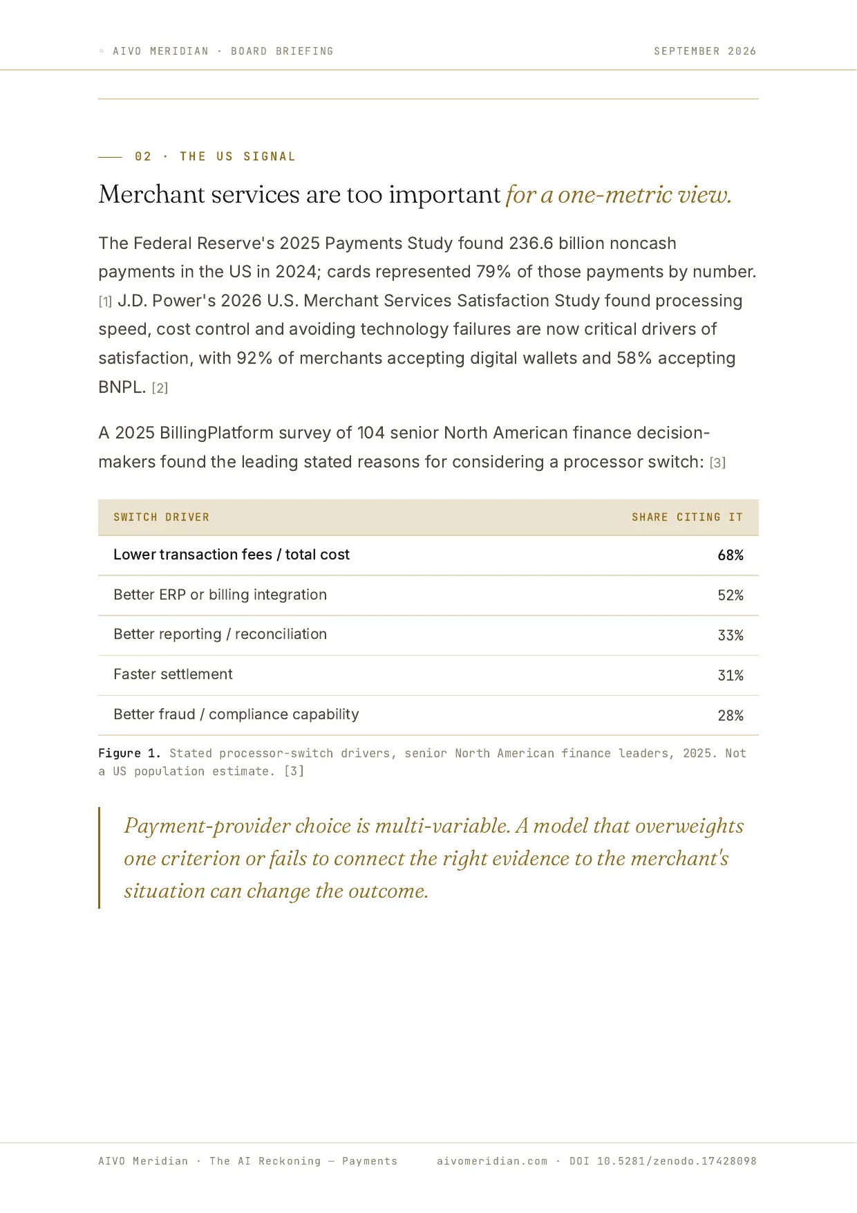The AI Reckoning — Payments — page 3 of 12