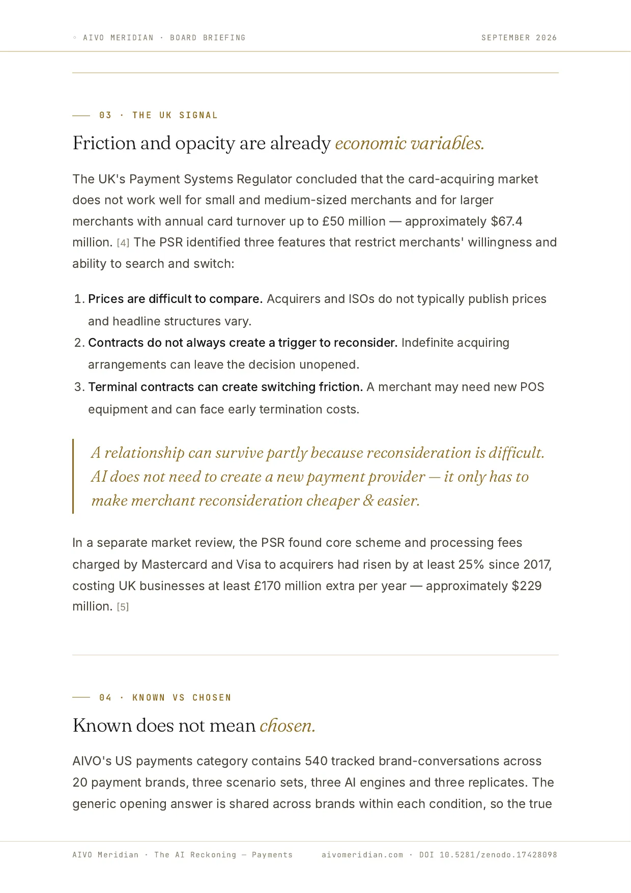The AI Reckoning — Payments — page 4 of 12