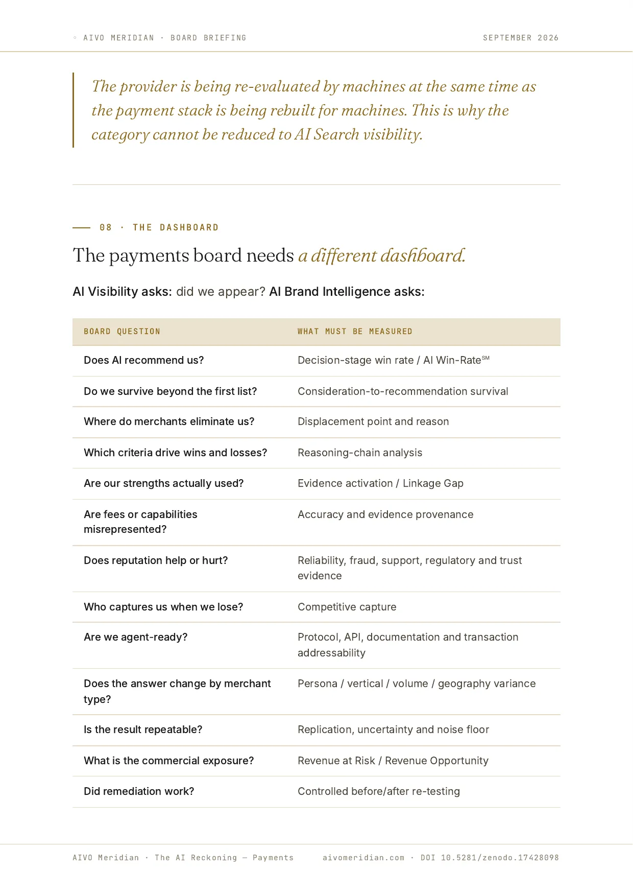The AI Reckoning — Payments — page 8 of 12