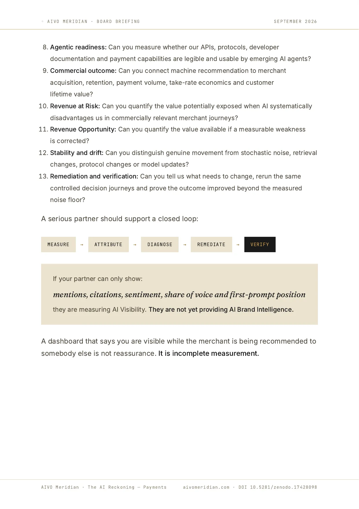 The AI Reckoning — Payments — page 10 of 12
