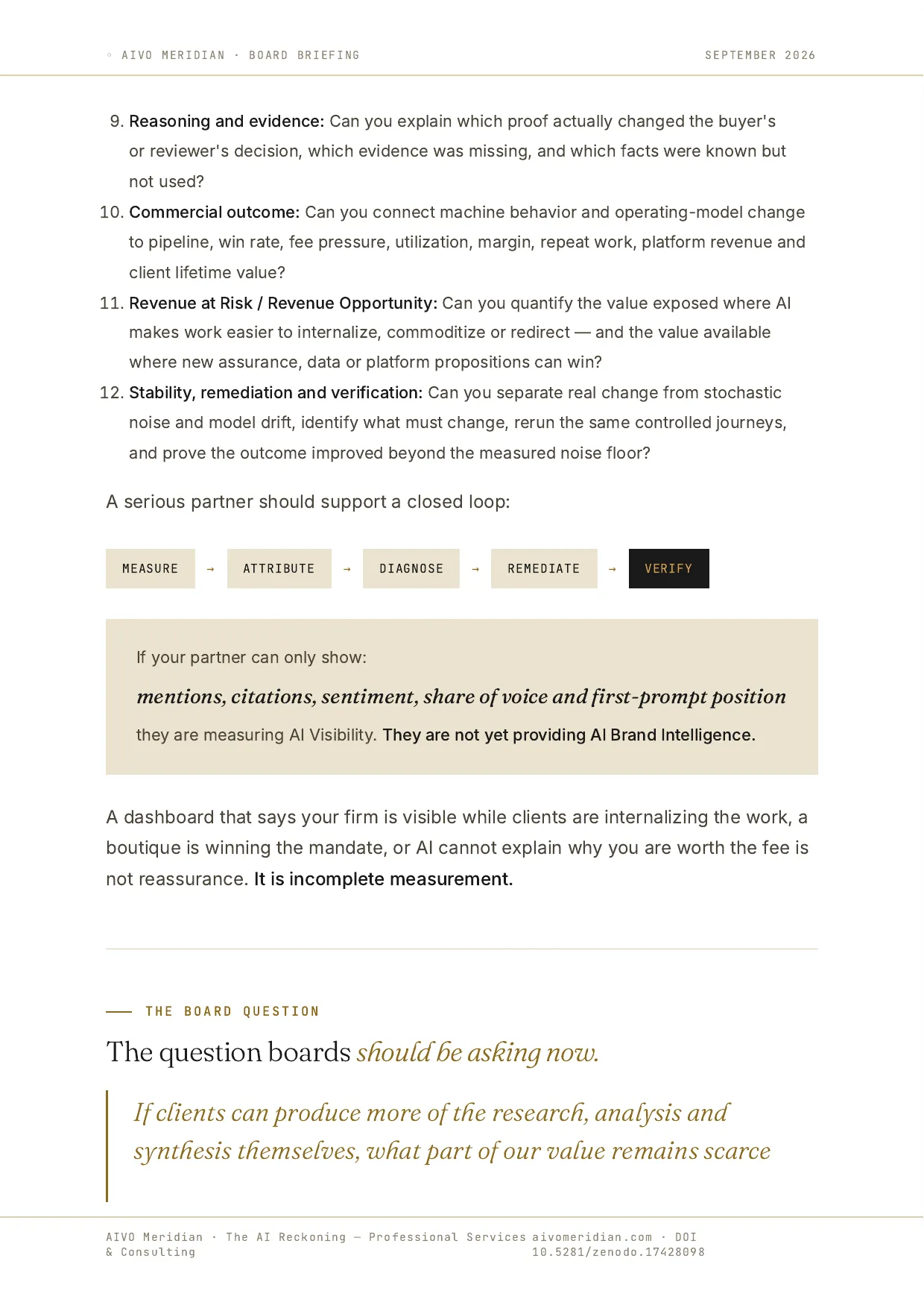 The AI Reckoning — Professional Services & Consulting — page 10 of 12