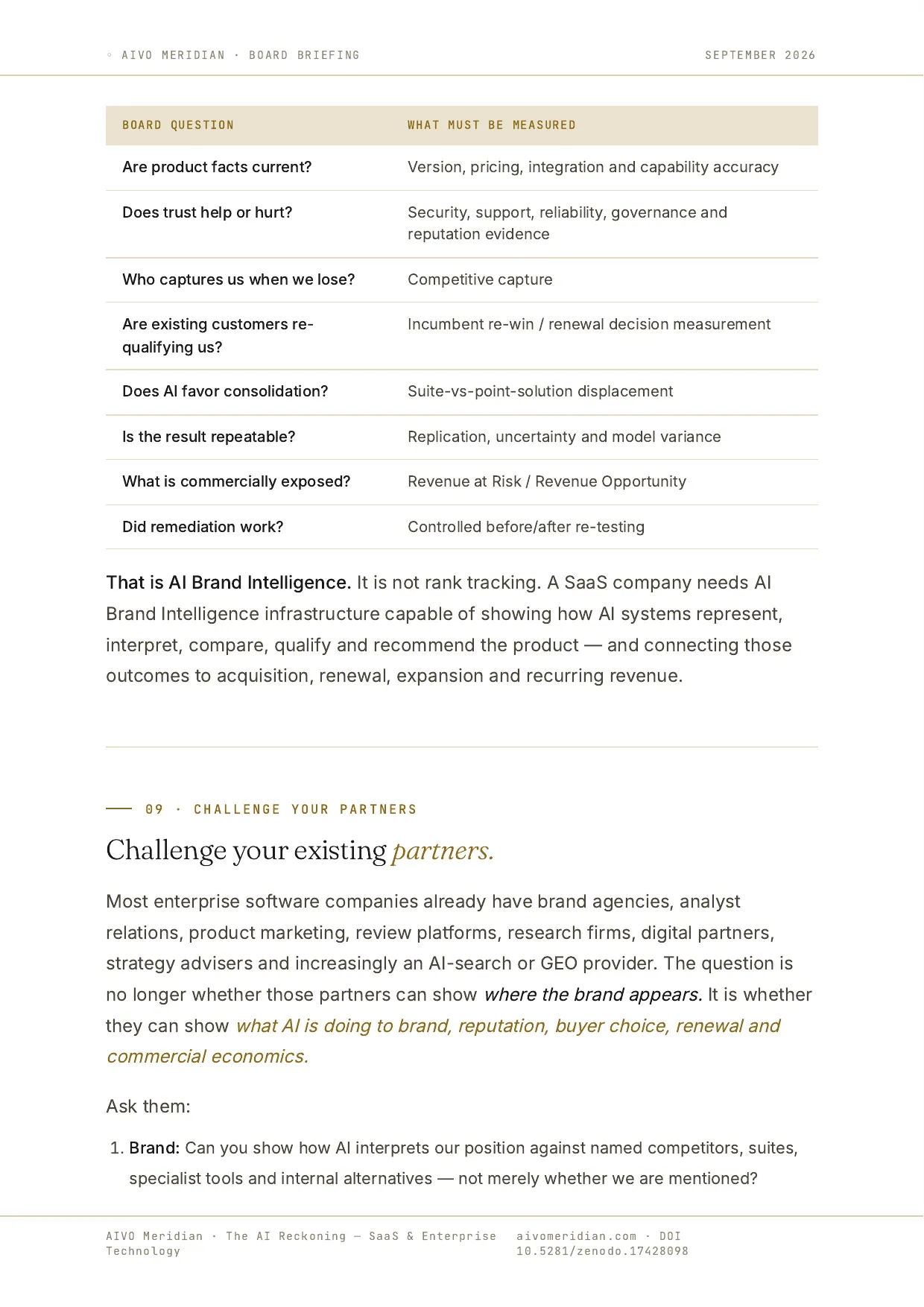 The AI Reckoning — SaaS & Enterprise Technology — page 9 of 12