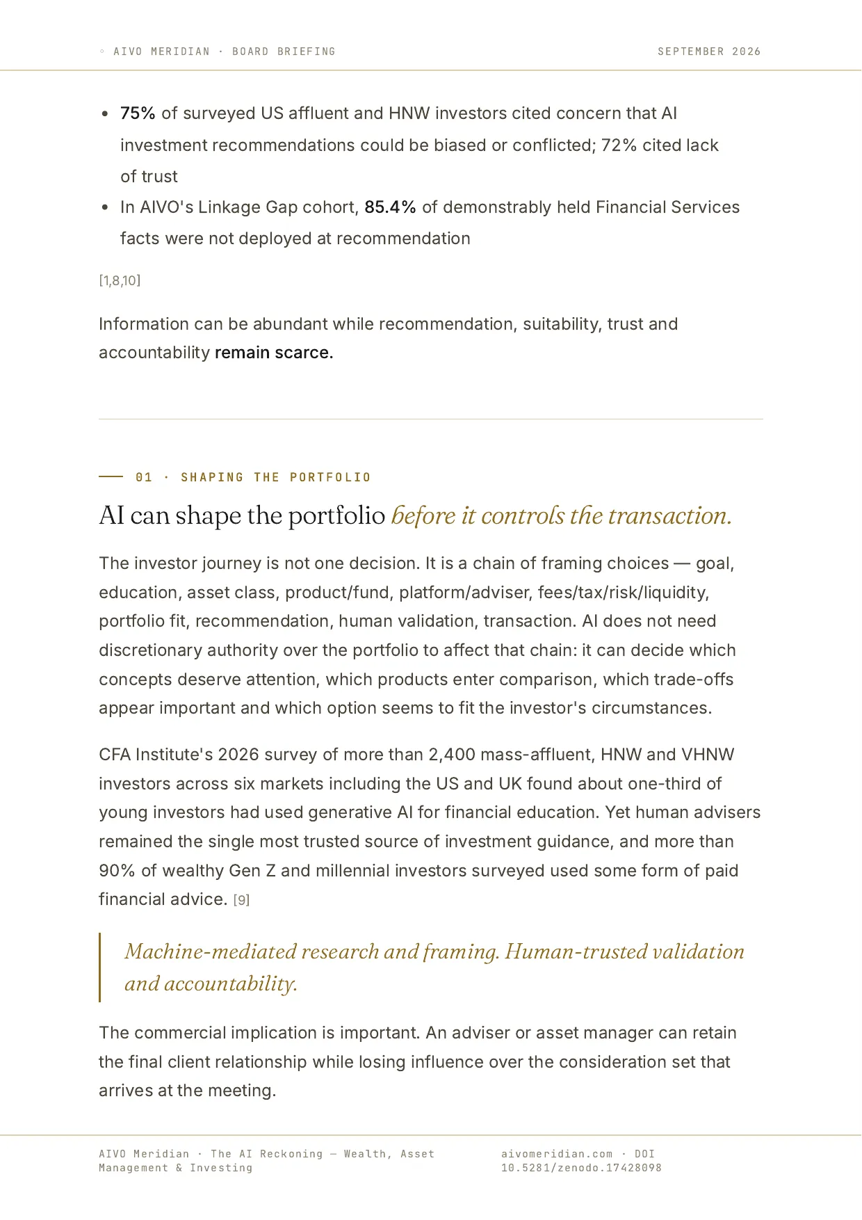 The AI Reckoning — Wealth, Asset Management & Investing — page 2 of 12