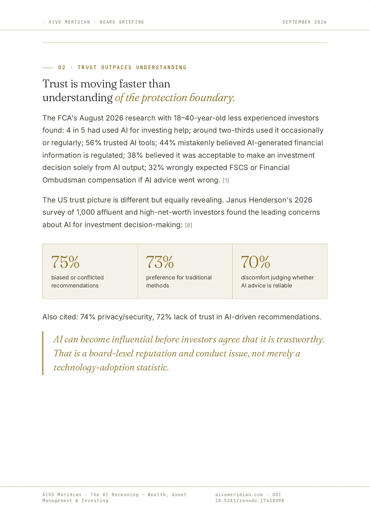 The AI Reckoning — Wealth, Asset Management & Investing — page 3 of 12